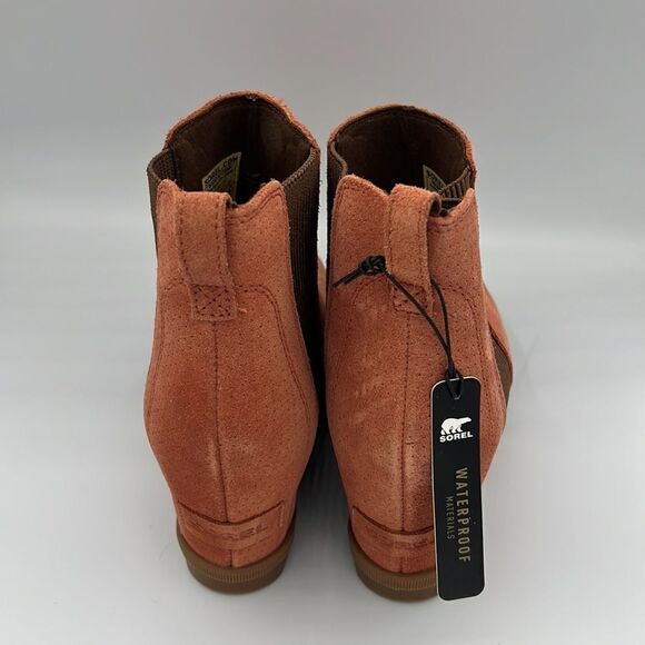 NWT Sorel Joan Of Artic Il Orange Suede Leather
Wedge Chelsea Boot 9.5 - Picture 5 of 11